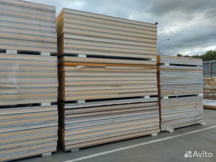 Сэндвич панели PUR PIR в наличии и под заказ