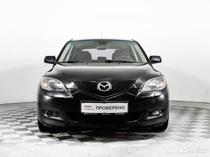Mazda 3 1.6 МТ, 2007, 284 908 км