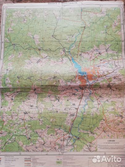 Топографическая карта