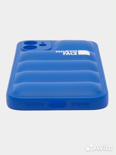 Чехол на iPhone синий (все модели)