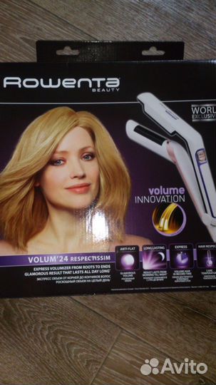 Volumizer rowenta объем для волос новый