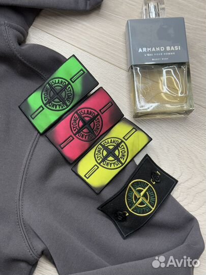 Кофта stone island стоник серого цветаа