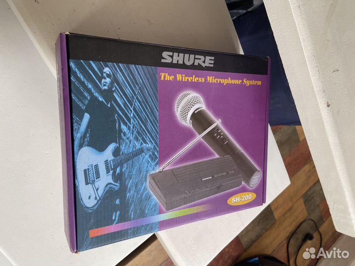 Shure sh-200 беспроводной микрофон