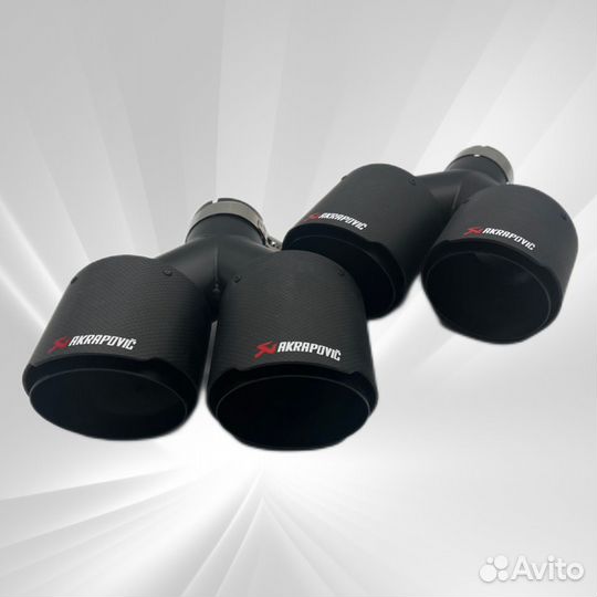 Насадки глушителя Akrapovic Y 63-2101 комплект