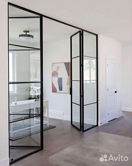 Стеклянные перегородки межкомнатные