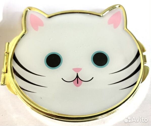 Зеркальце карманное «Кот»