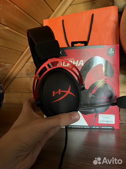Наушники hyperx cloud alpha
