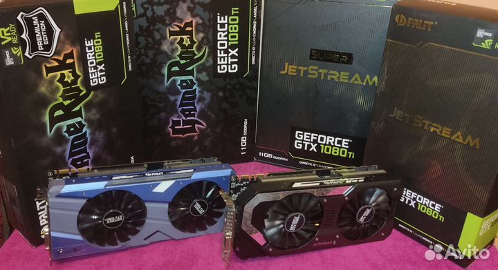 Видеокарта gtx 1080 ti 11 gb Palit