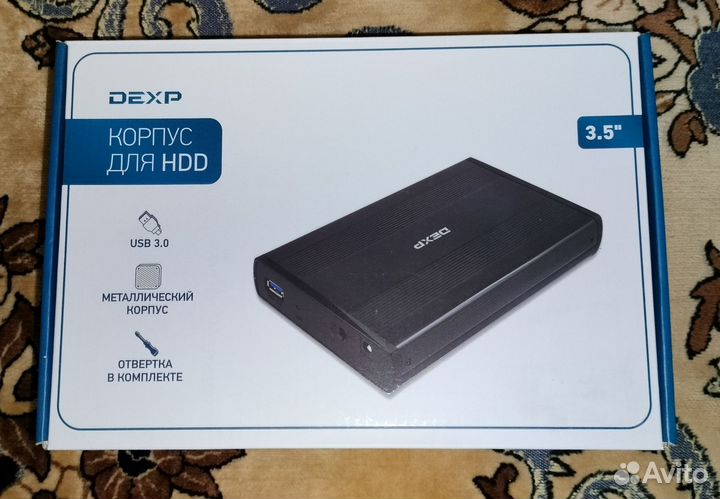 Б/у - Корпус для HDD 3.5 / usb 3.0