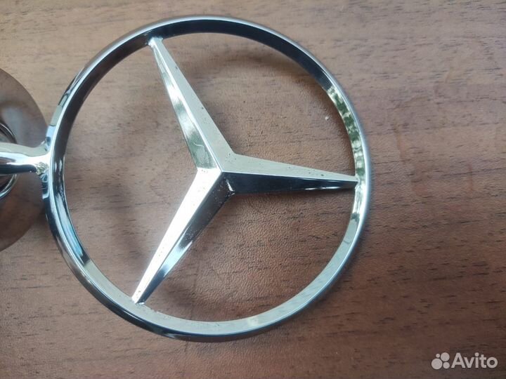 Звезда капота mercedes S 221 C 204