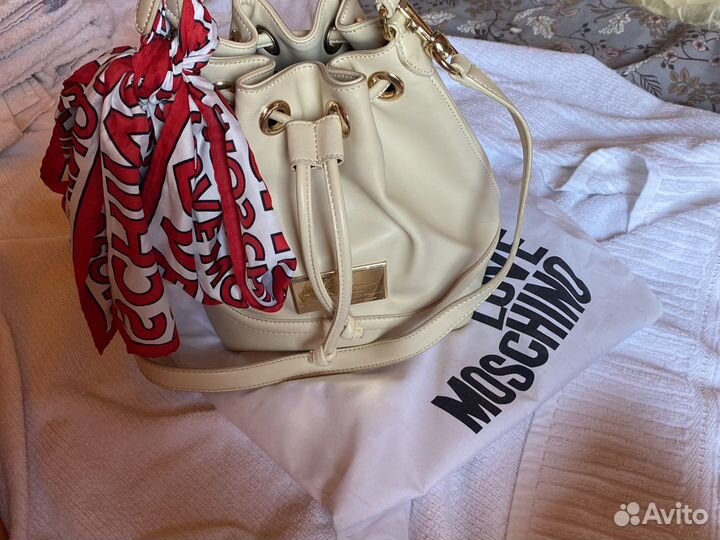 Сумка мешок love moschino