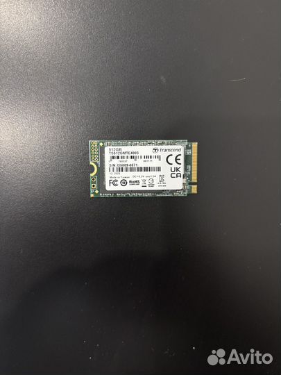 512 гб M.2 NVMe накопитель Transcend MTE400S