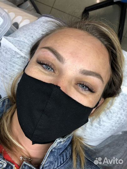 Ресницы, брови