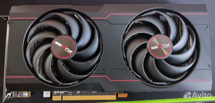 Видеокарта sapphire pulse RX 6600 XT gaming OC 8GB