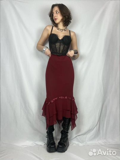 Сумка юбка браслет