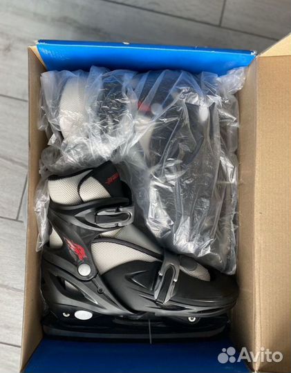 Коньки подростковые раздвижные 39-42р