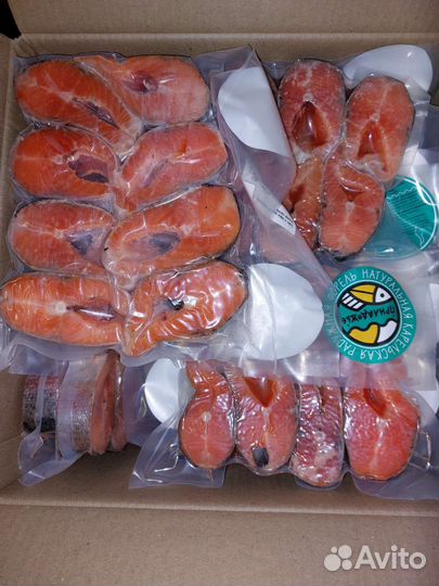 Стейки форели (Карелия)