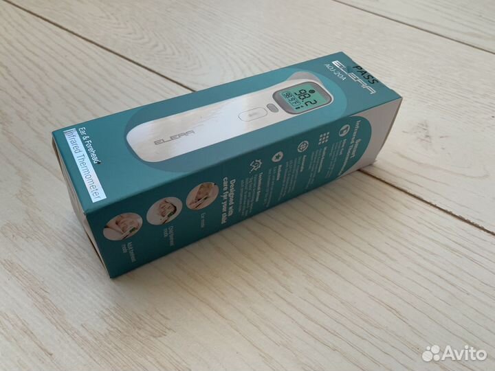 Бесконтактный градусник elera качественный