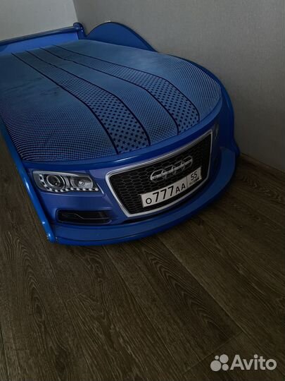 Кровать машина с ящиком