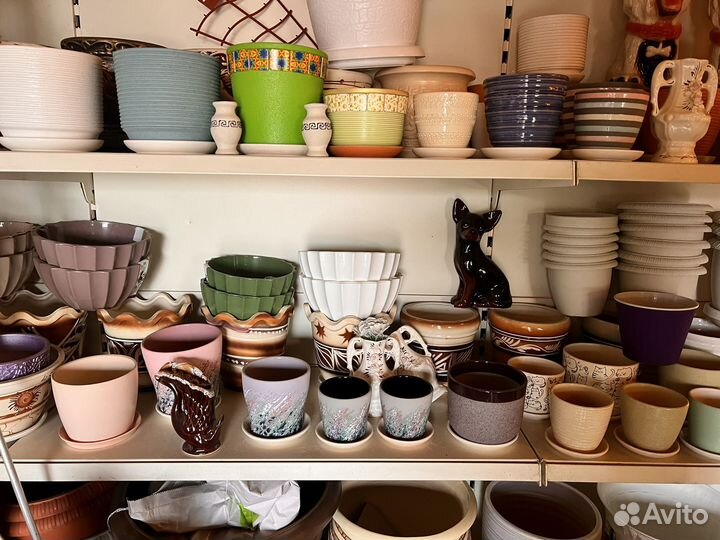 Керамические горшки