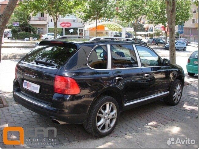 Рейлинги Can-Otomotiv Porsche Cayenne (02-10) сере