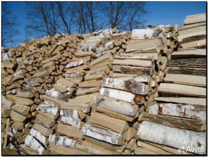 Дрова береза, осина, хвоя,дуб