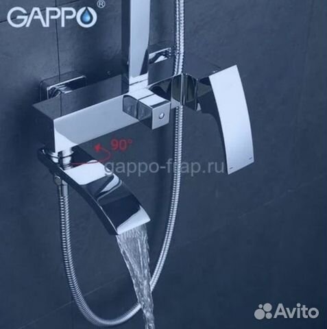 Душевая стойка со смесителем Gappo 2407