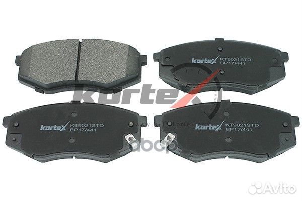 Колодки тормозные KT9021STD kortex
