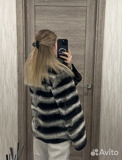 Шуба натуральная из кролика