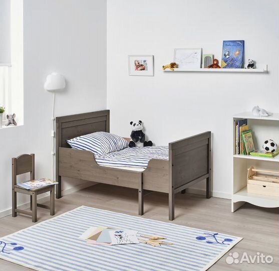 Детская кровать IKEA раздвижная сундвик
