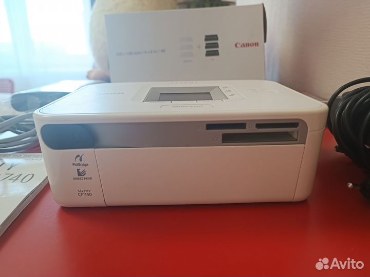 Фотопринтер canon selphy cp740+магниты