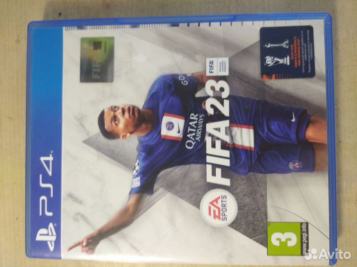 Fifa 23 ps4 диск на русском