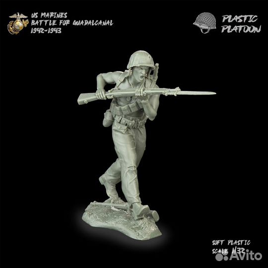 Солдатики Plastic Platoon - Американцы
