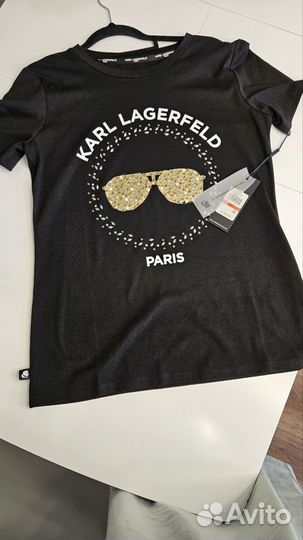 Karl lagerfeld футболка оригинал