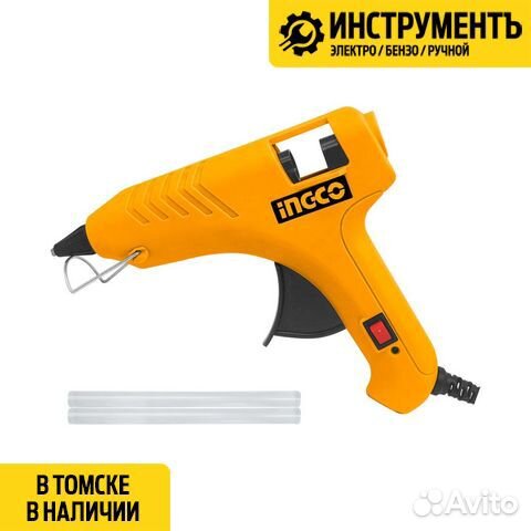 Пистолет клеевой 100 Вт 11мм ingco GG6008