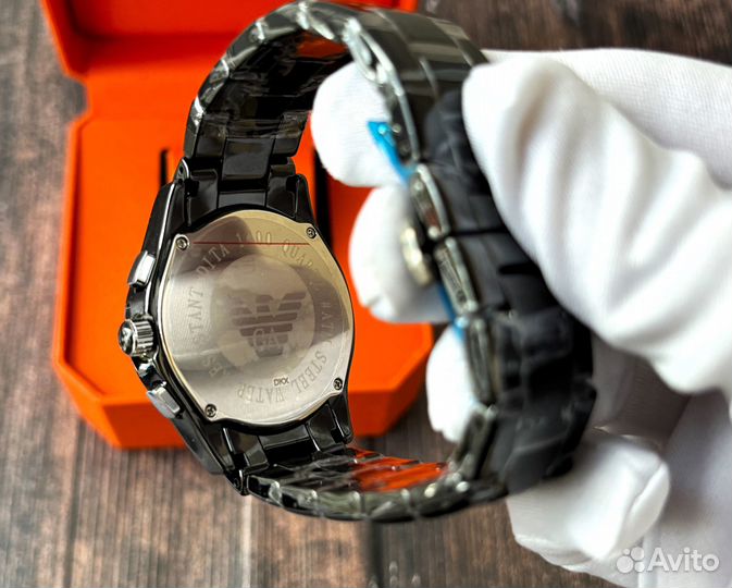 Часы мужские Emporio Armani Black