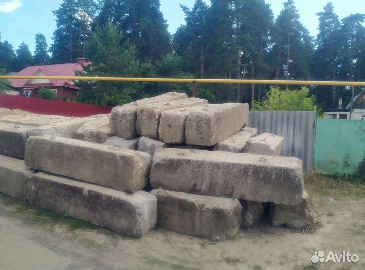 Блоки фундаментные фбс-4,5,6, лестничный марш жб