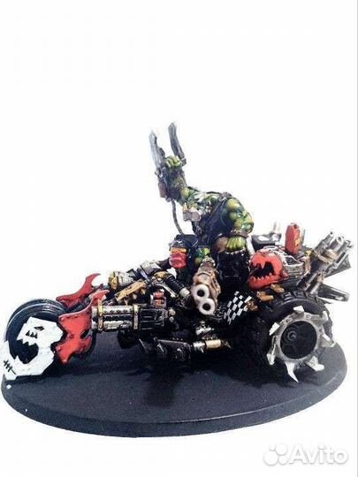 Warhammer 40000 миниатюры Orks Deffkilla Wartrike