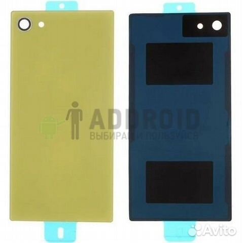 Задняя крышка для Sony Xperia Z5 Compact желтая