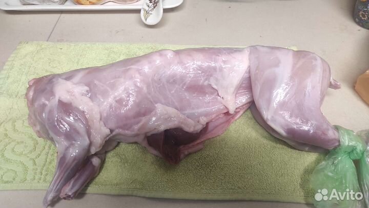 Парное мясо кролика (тушка)
