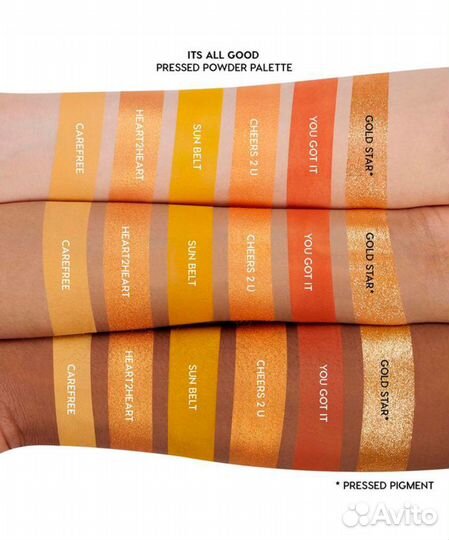 Палетка теней Colourpop It's All Good Palette