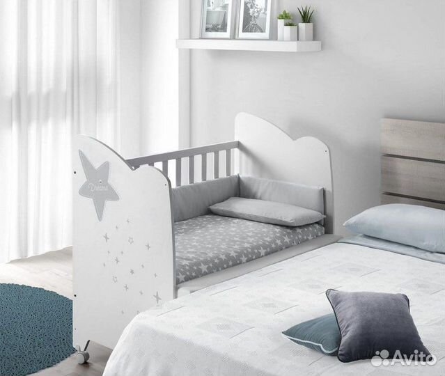 Кроватка детская Micuna Estela 120*60 белая