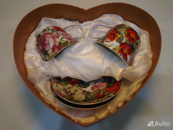 Чайный фарфоровый набор MuPoBuk (Китай)