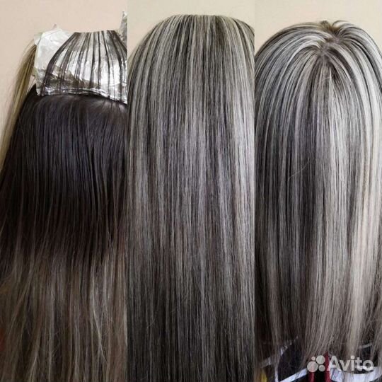 Стрижки, мелирование