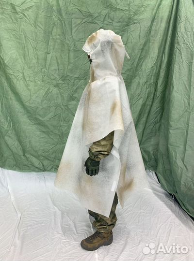 Накидка - защита от тепловизора 2 цвета зима (белы