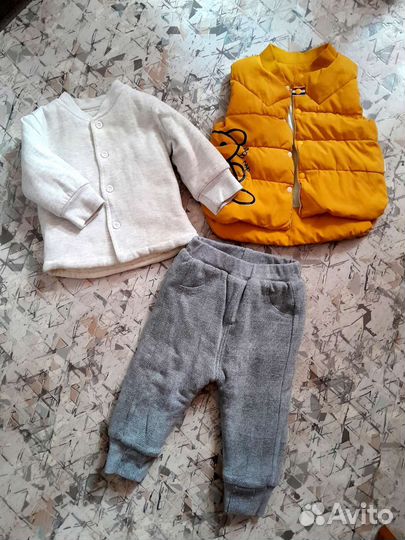 Много детских вещей