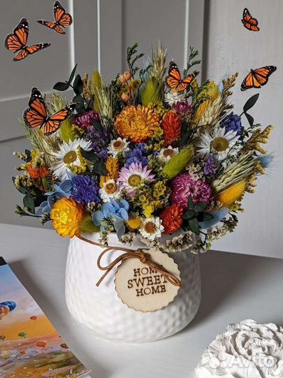 Букетик из сухоцветов