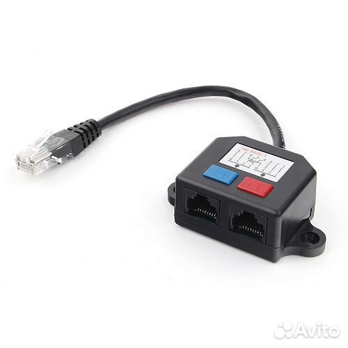 Разветвитель NCA-SP-01A UTP 1 порт RJ45 T568A/T56