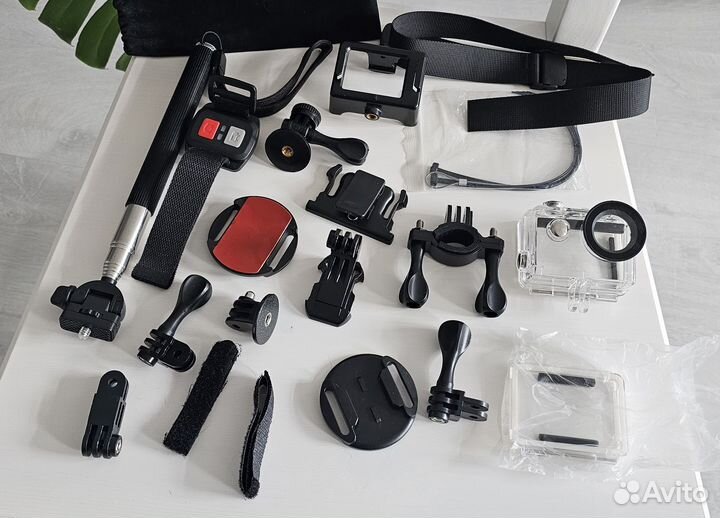 Комплект креплений, бокс для экшн камеры и селфи