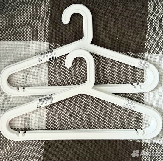 Вешалки плечики икея IKEA bagis оригинал 57 шт